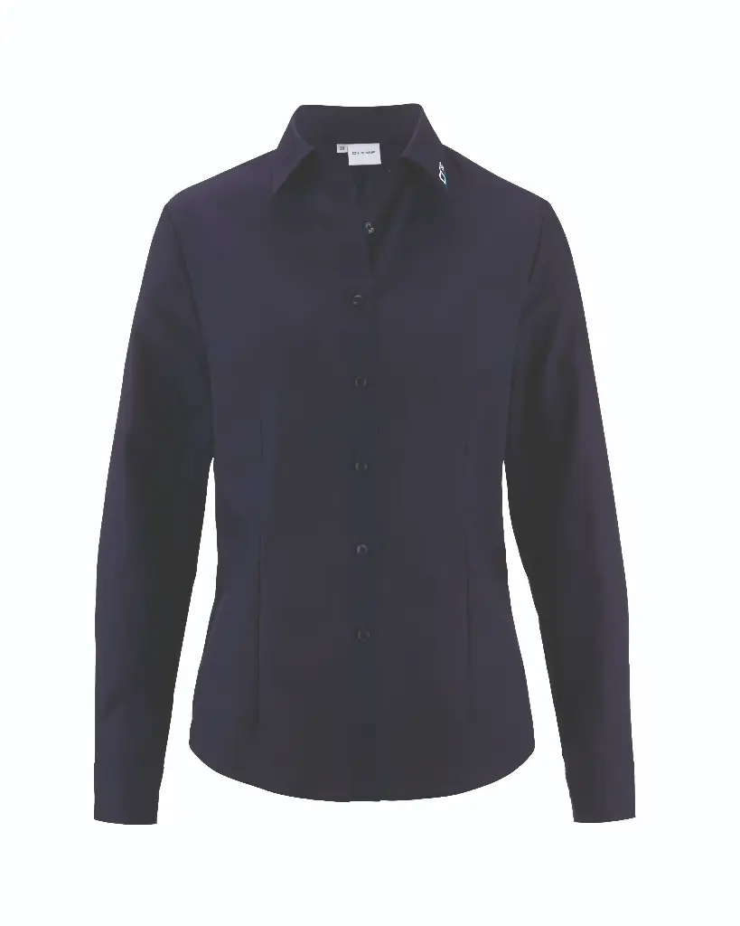 ACPS Damen Bluse 0630 Luxor Modern Fit Uni Capri Langarm