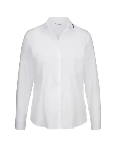 ACPS Damen Bluse 0642 Luxor Comfort Fit Uni Karla Langarm